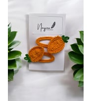 El Örgüsü Çıt çıt Toka 2li (Turuncu)
