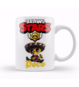 Brawl Stars   Poco   Kupa Bardak Porselen