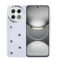 Microsonic TECNO Spark 30 Pro Kılıf PrettyCharm Star (Gri)