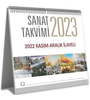 Sanat Takvimi 2023 Masa Takvimi