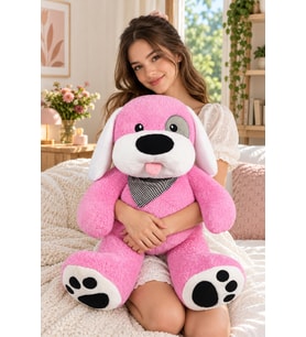 Karizmatik Korsan Köpek  (%100 yerli ) (Pembe)
