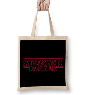 Stranger Things Stranger Danger Bez Çanta Uzun Saplı