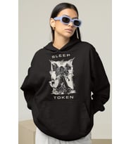 Sleep Token Rock Metal Baskılı Unisex Oversize Müzik Grubu Hoodie