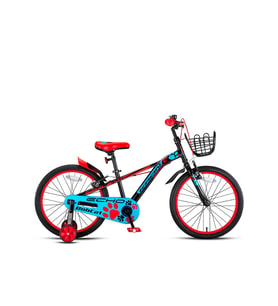 Kron BOBCAT - 16'' - Vitessiz - V.B. - Siyah-Mavi/Kırmızı (Siyah-Kırmızı)