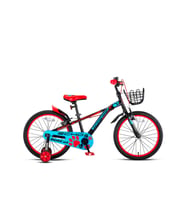 Kron BOBCAT - 16'' - Vitessiz - V.B. - Siyah-Mavi/Kırmızı (Siyah-Kırmızı)