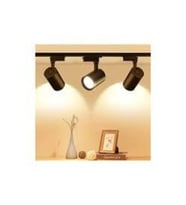 1 Metre Raylı 3 Adet 30w Led Siyah Kasa Günışığı Ray Spot Led Vitrin Mağaza Armatürü