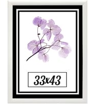 33x43 Fotoğraf Çerçevesi Modern Ofis Sanat Ev Home Ofis Dekoratif Çerçeveler Ev Oturma Odası Salon Dekorasyon Resim Çerçeveleri Diploma Belge Sertifika Çerçeveleri (Beyaz)
