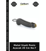 Özel Üretim Metal Siyah Penis Açacak 20 Cm No:7