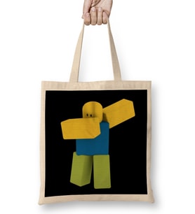 Dabbing Roblox Noob Dab Bez Çanta Uzun Saplı