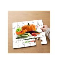 Sebzeleri Tanıyalım Tasarımlı 24 Parça Ahşap Çocuk Puzzle MPK1195