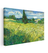 Kanvas Tablo Van Gogh Selvi Ağacı ve Çayır Ressam Tablosu Ev Ofis Duvar Dekoru