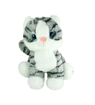 Sevimli Peluş Kedi Uyku Arkadaşı Hediyelik 30 cm (Çok Renkli)