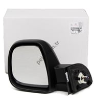 Peugeot Partner Tepee (2008 Yılında Çıkan Kasa) Dış Dikiz Aynası Sol (Elektrikli Desenlı Rezıstanslı