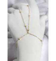 316L Çelik Gold Renk Top Zincirli Kadın Şahmeran TJ-SN742