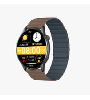 S104 Premium Amoled LT Watch KVK Garantili Akıllı Saat (KAHVE)