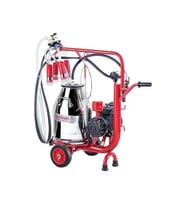 Kurtsan CYK Tek Sağım Kuru Pompa Krom Tek Güğüm 30 L Süt Sağım Makinesi