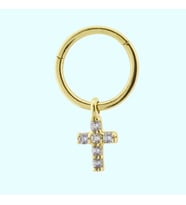 Altın Halka Piercing Hac 14 Ayar