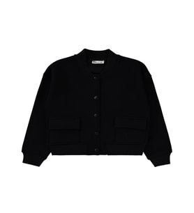 Civil Girls Çıtçıtlı Cepli 10-13 Yaş Hırka - Siyah