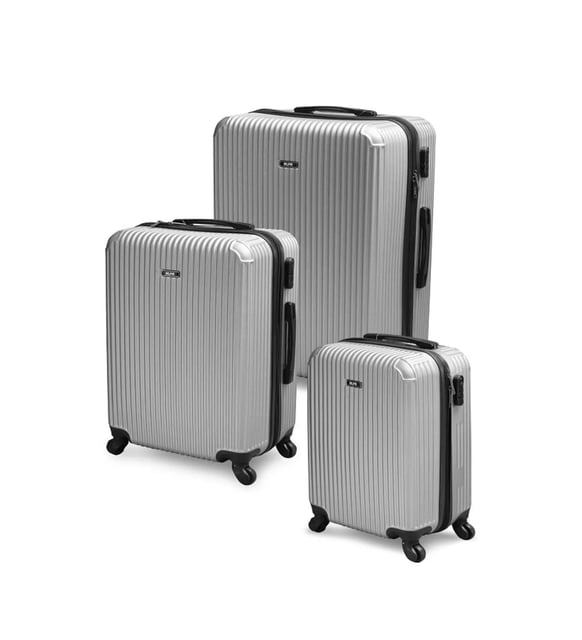 Alpa 3'lü Travel Valiz Seti (Gri)