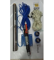 4SDM16/9 3HP ALARKO 40 MT YASSI KABLOLU VE PANOLU 80 MT HALATLI ÇİFT VANALI AKITMA BAŞLIKLI MONOFAZE TAKIM DALGIÇ POMPA
