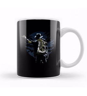 Zombie Michael Jackson Kupa Bardak Porselen
