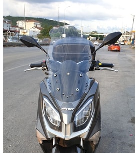 MOTOCAM Volta Revolt Rm5 Ön Cam 2020-2021 Model 75cm Şeffaf Renkli 4mm UZUN