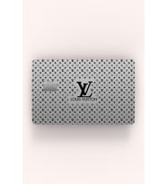 Louis Vuitton Gümüş Gri Kredi Kartı & Akbil Sticker Kaplama