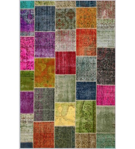 Eliana Home Baskılı, Yıkanabilir Kaymaz Taban Salon Halısı LNA1122 100x150 cm (Yeşil)