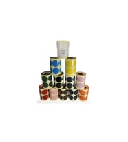 RENKLİ NOKTA ETİKETİ 45MM 1000´Lİ (TURUNCU)