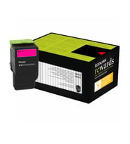 Lexmark 80C8HM0 Toner Orj. - CX410, CX510 Magenta (3K)
