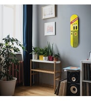 "Sprout" Kaykay Duvar Dekoru, Özel Tasarım Dekoratif Kaykay