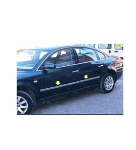 Vw Passat 3b Krom Yan Kapı Çıtası 4 Kapı 1996-2005 Arası Paslanmaz Çelik
