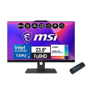 Msı Modern AM242P Intel Core 5 120U 32GB Ddr5 4tb SSD Fhd 23.8" IPS WINDOWS11HOME All In One Bilgisayar W1M-1223EUH10+ZETTAUSBBELLEK