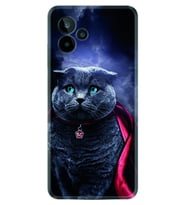 General Mobile GM 24 Pro Kılıf Silikon Desen Özel Seri Super Cat 1666