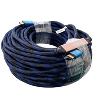 Powermaster PM-32806 Örgülü Chipsetli Çift Filtreli 40 Metre 4K HDMI 2.0 Görüntü Aktarım Kablosu