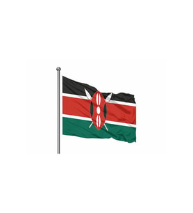 Kenya Gönder Bayrağı 50x75 (Çok Renkli)