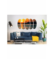 GÖL GÜN BATIMI MANZARASI MDF TABLO-3205