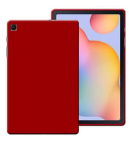 Samsung Galaxy Tab S6 Lite P610 Rubber Yıkanabilir Silikon Kılıf (Kırmızı)