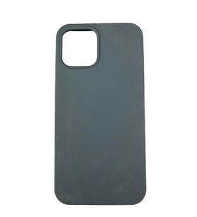 iPhone 12 Pro Max ile Uyumlu Cappy Silikon Kılıf Lacivert
