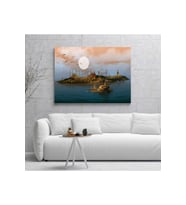 Istanbul Topkapı Sarayı ve Kız Kulesi Kanvas Tablo 70 x 100 cm
