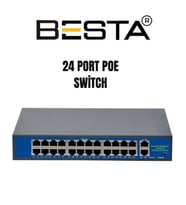 MCG  F2420GBL-A 24 PORT 10/100/1000 POE SWİTCH