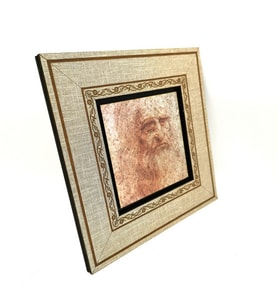 Otoportre (Leonardo Da Vinci, 1512) Baskılı MDF Tablo