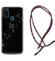 Samsung M21 M22 M23 M30 M31S M32 Kılıf Boyun Asklı Rasta Silikon Planet 1620