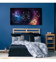 Panoramik Kanvas Astroloji Zodiac İkizler Burç Özellikleri Tablo