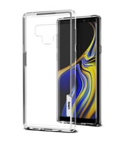 VRS Design Galaxy Note 9 ile Uyumlu Crystal Chrome Kılıf Clear