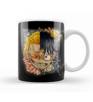 One Piece Doflamingo vs Luffy Kupa Bardak Porselen