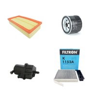 Bosch Filtre Bakım Seti Renault Clio III 1.5 DCI Dizel 2005-2011 Hava + Yağ F + Yakıt F. + Polen Filtron