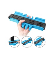 Ahşap Şablon Şekil Tarağı Kontur Ölçüm Cetveli 25 Cm