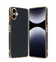 Durukar® Samsung Galaxy A06 Kılıf Volet Silikon - Siyah
