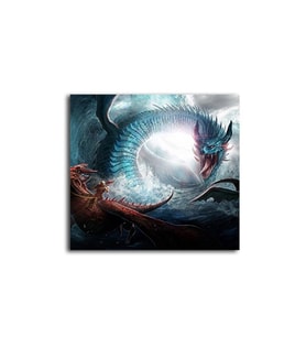 DBSanatevi Ejderhalar Tablo 70 X 70 Cm
